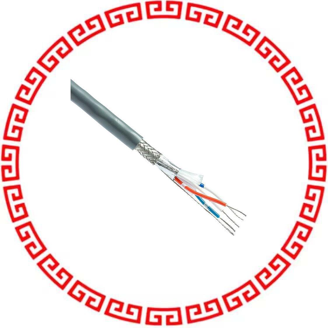 9842 060100 MULTI-PAIR 4COND 24AWG CHRM 100'