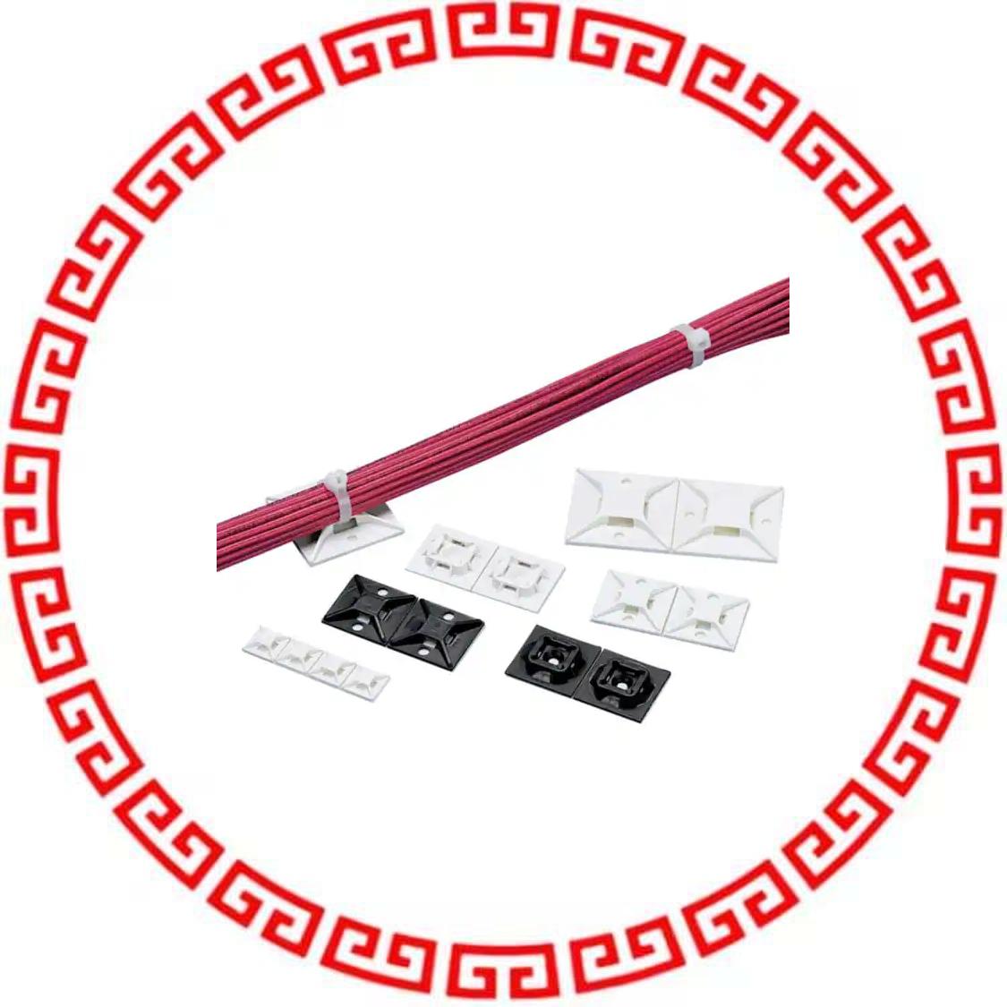 ABM3H-A-L CABLE TIE HLDR ADH 2=2 HOLDERS