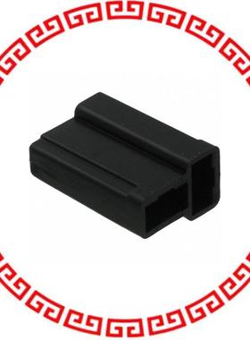 480115-3 CONN RCPT HSG 0.25 2POS BLACK