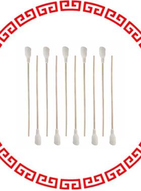 812-10 SWAB FOAM OVR CTTN SNGL END 10PC