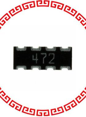 743C083472JP RES ARRAY 4 RES 4.7K OHM 2008