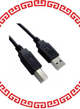3021001-03 CBL USB A-B CON 3' 28/28 AWG