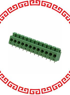 1792960 CONN TERM BLOCK 5MM 12POS GRN