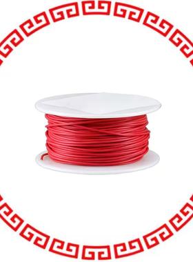 83004 002100 HOOK-UP STRND 24AWG RED 100'