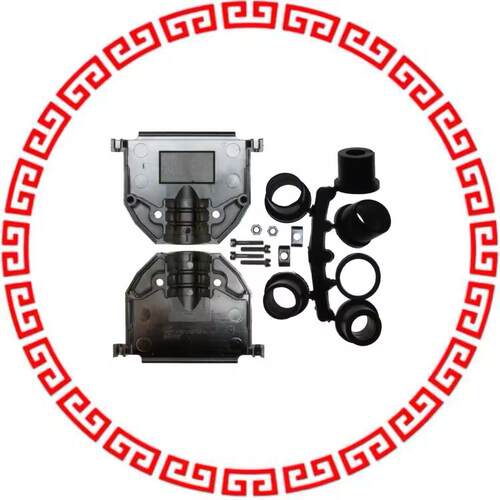 17E-1728-2 CONN BACKSHELL DB50 METAL PLATED