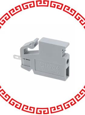 706508 TERM BLK SCREW CLAMP 1POS GRAY
