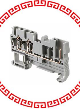 3042117 TERM BLK PLUG 3POS 5.2MM GRAY