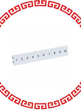 CNLN ID MARKER STRIP 1-10 FOR DRSCN