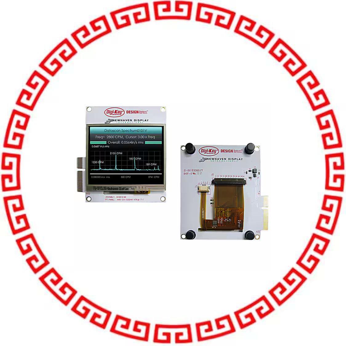 NHD-3.5-320240MF-PIC EVAL BOARD PIC32 ADAPT BD 3.5