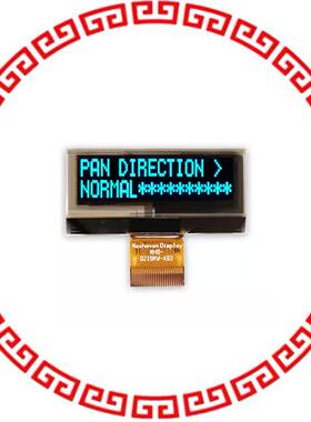 NHD-0216MW-AB3 2X16 CHARACTER BLUE OLED GLASS