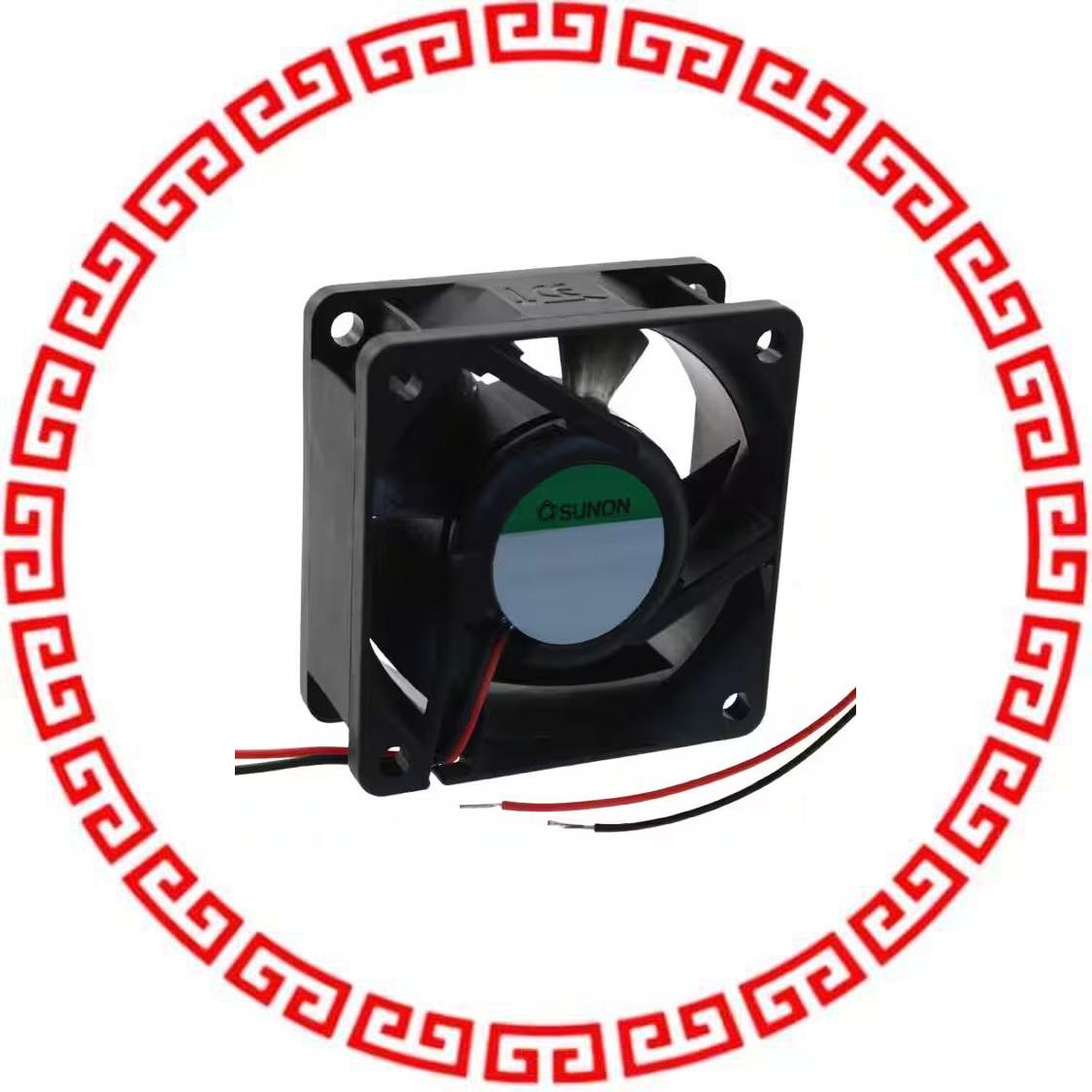 PMD4806PTB1-A.(2).U.GN FAN AXIAL 60X25MM 48VDC W