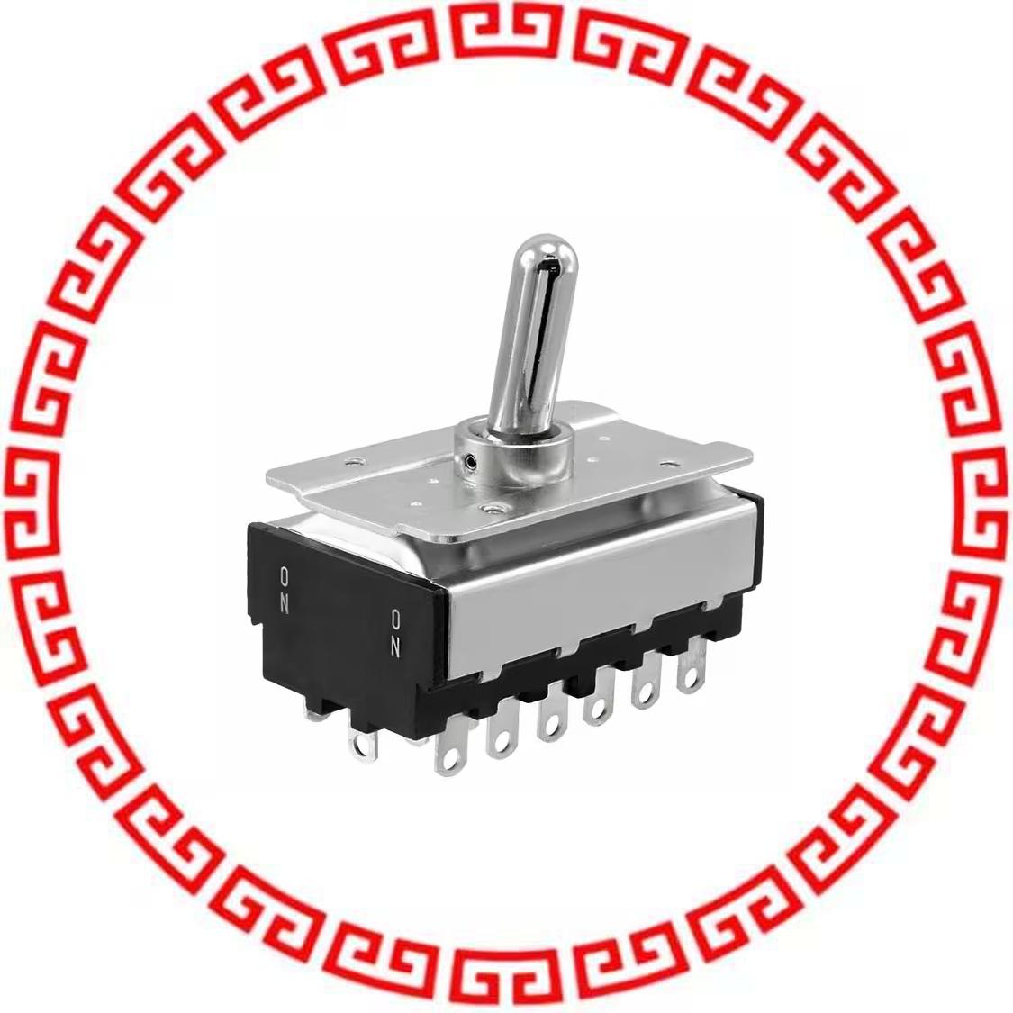 ET610N13-Z SWITCH TOGGLE 6PDT 10A 125V