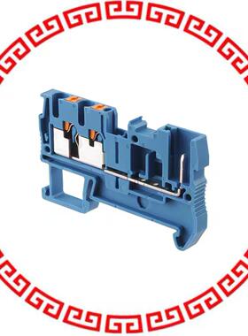 3209646 TERM BLK PLUG 3POS 5.2MM BLUE