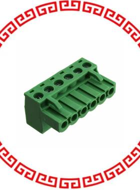 20020006-H061B01LF TERM BLOCK PLUG 6POS STR 5.08MM