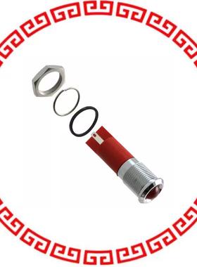 Q14P1CXXHR24E 14MM PRMNT CHRM HYPR RED 24VDC