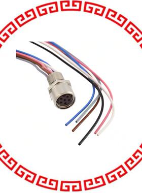 1542677 CBL FMALE TO WIRE LEAD 6P 1.64'