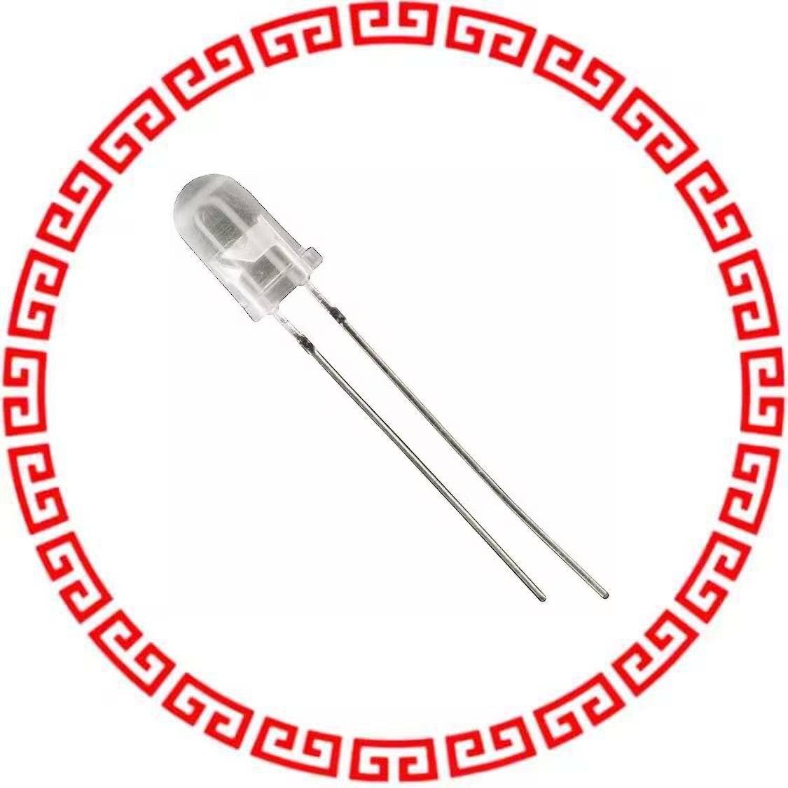 C503B-RCN-CW0Z0AA1 LED RED CLEAR 5MM ROUND T/H