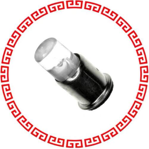 5861106001F BASED LED T1 3/4 MIDG WHT 6V