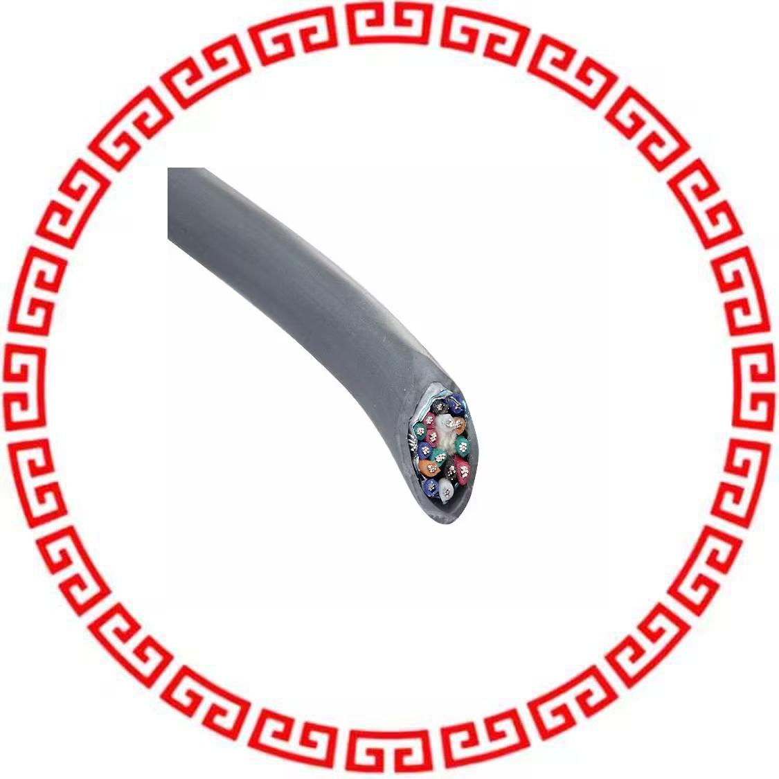 9541 060100 CABLE 15COND 24AWG CHROME 100'