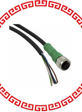 1683374 CBL FMALE TO WIRE LEAD 5P 32.8'