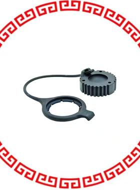 AHDC169-T-BLK CONN RCPT CAP 9POS STRAP BLACK