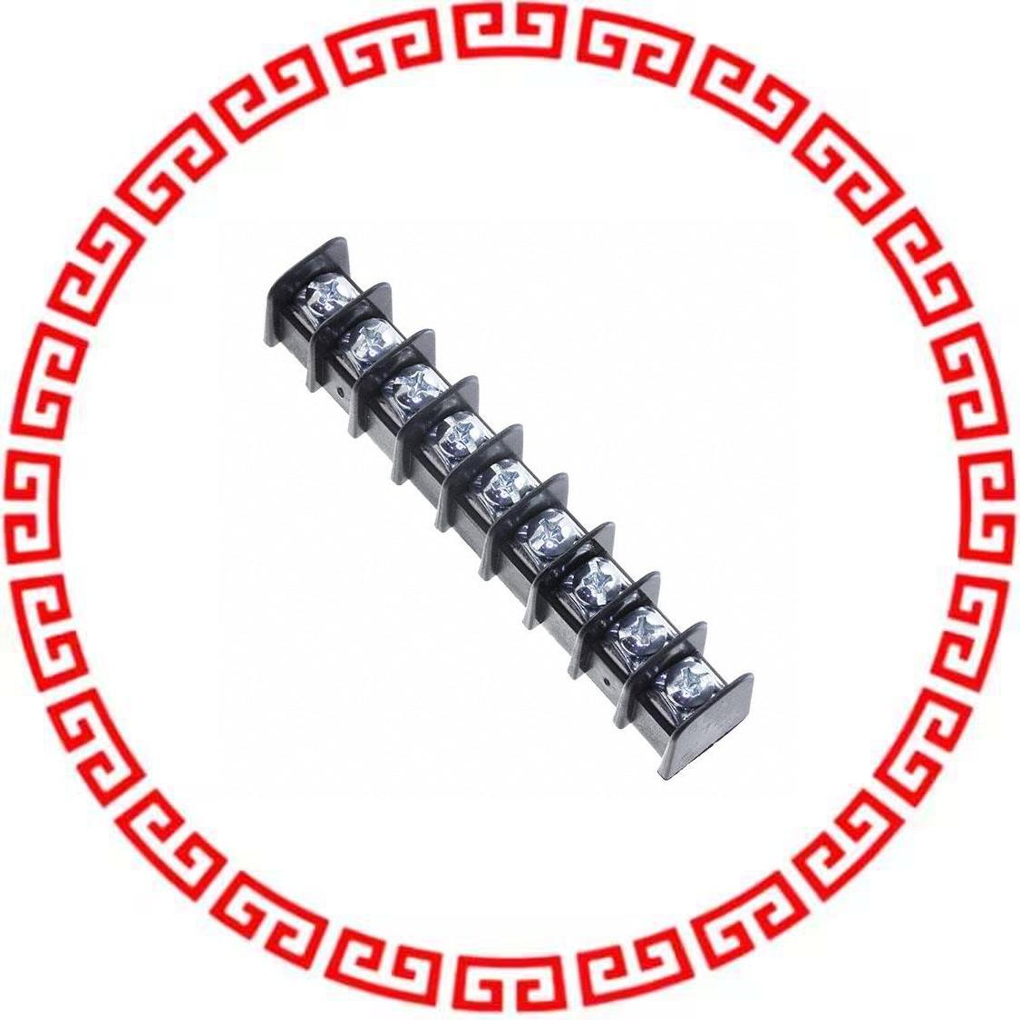 387207509 CONN BARRIER STRIP 9CIRC 0.375
