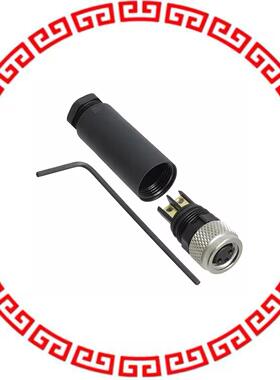 1506888 CONN RCPT FMALE 3POS GOLD SCREW