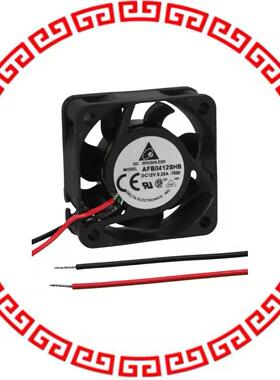 AFB0412SHB-T500 FAN AXIAL 40X15MM 12VDC WIRE