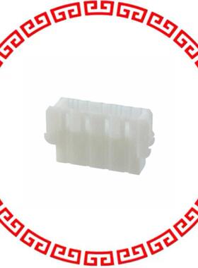 1241967-8 CONN MALE TAB HSG 0.25 8POS NAT