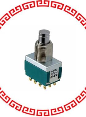 MPG406N SWITCH PUSHBUTTON 4PDT 6A 125V