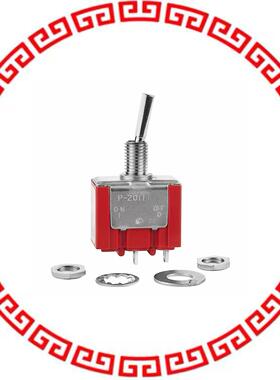P2011E SWITCH TOGGLE SPST 10A 125V