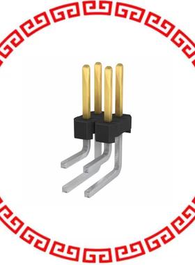 951204-7622-AR CONN HEADER 4POS 2MM R/A T/H