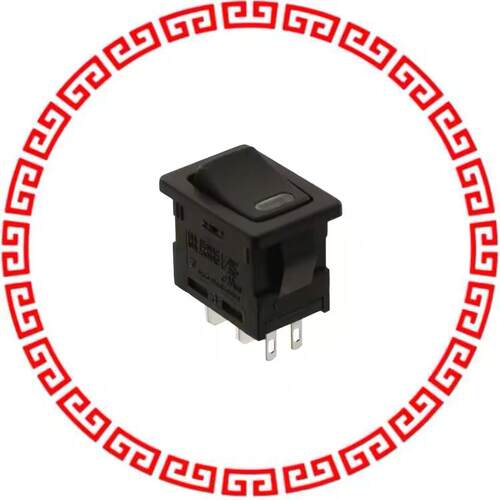 PRASC1-16F-BBR00 SWITCH ROCKER SPST 16A 125V