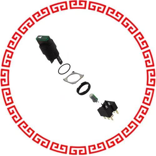 A165W-T3MG-24D-2 SWITCH SELECT 3POS DPDT 5A 125V