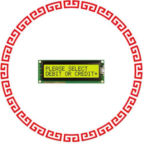 NHD-0216SZ-FL-YBW LCD MOD CHAR 2X16 Y/G TRANSFL