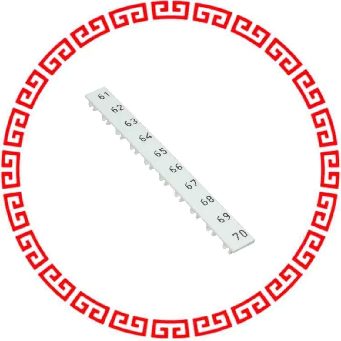 XW5Z-S6.0LB-61-70 TB LABEL 6MM MARKING 61-70