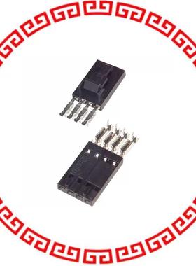 103957-3 CONN RECPT 4POS .100 POLAR 15AU