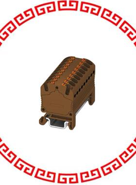 3002972 DISTRIBUTION BLOCK BROWN
