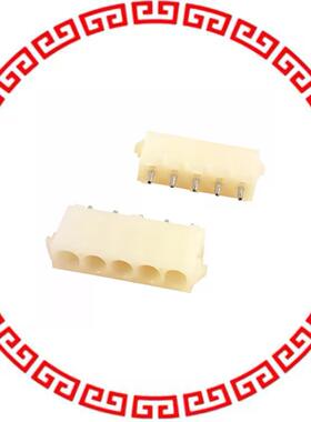 640467-1 CONN HEADER 5POS VERT .250 TIN