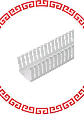 F2X4WH6 WIRE DUCT SLOTTED SCREW WHITE 6'