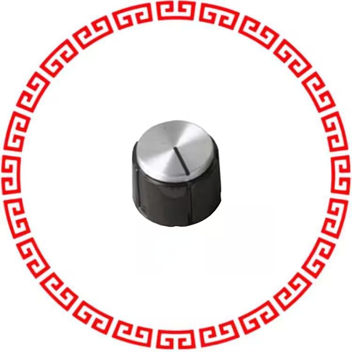 1200-W KNOB SMOOTH 0.250 PHENOLIC