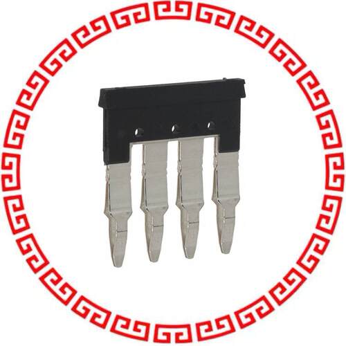 P2RVM-040B CROSSBAR 4POS BLACK FOR G2RV SKT