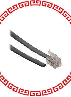 AT-S-26-4/4/S-7-OE CABLE MOD 4P4C PLUG-CABLE 7'