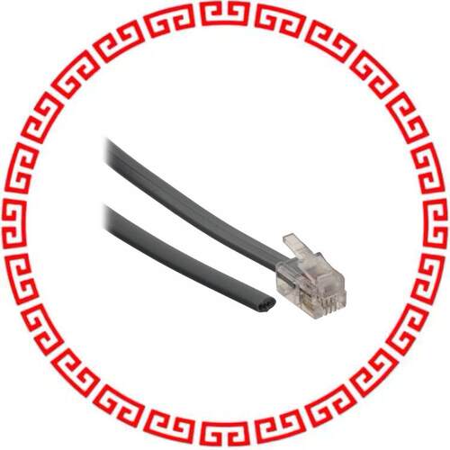 AT-S-26-4/4/S-7-OE CABLE MOD 4P4C PLUG-CABLE 7'