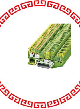 3209688 TERM BLK PLUG 4POS 5.2MM GRN YLW