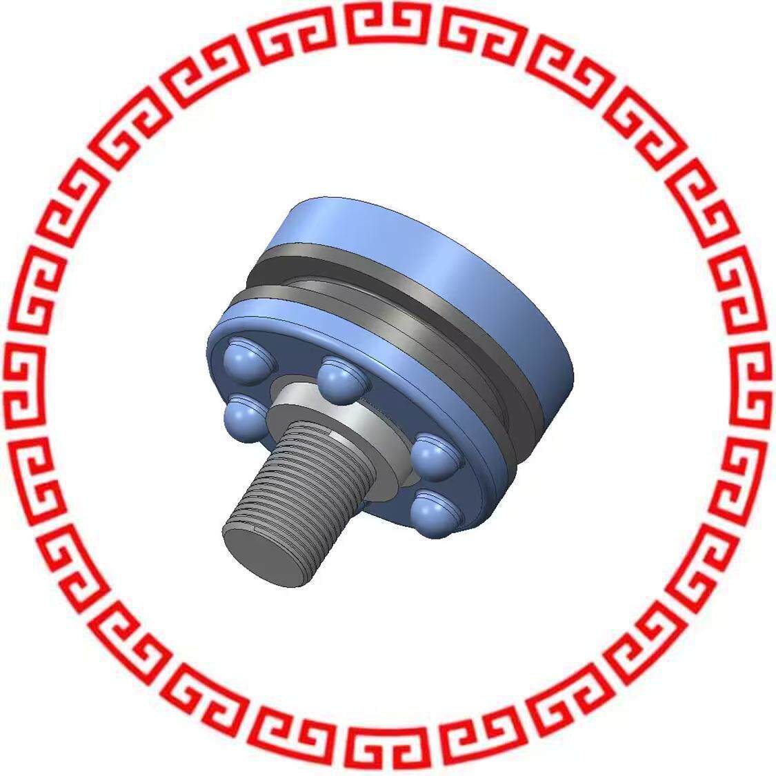 SI-410-C6050 SCREW GROMMET M3 THRMPL BLK