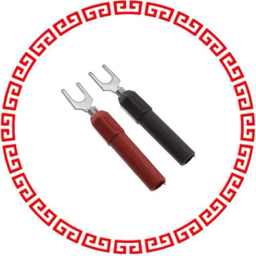 3777A-02 BANA JACK/SPDE LUG#8-10 1BLK/RED