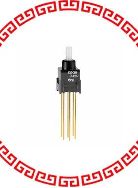 BB26AW SWITCH PUSH DPDT 0.4VA 28V