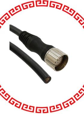 1684056 CBL MALE TO WIRE LEAD 19P 16.4'