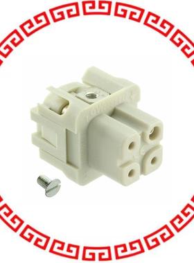 936010121 3P FEMALE INSERT 10A 250V, UL600